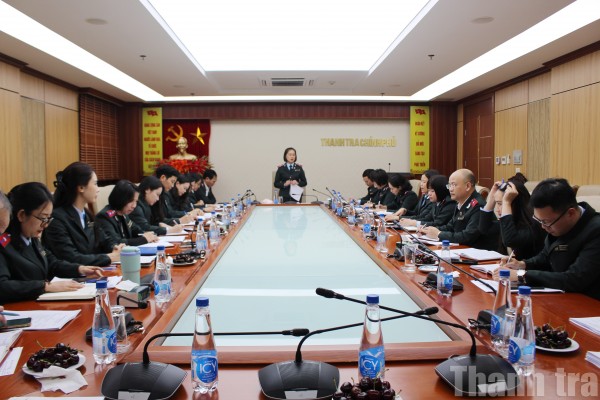 Vụ Tổ chức Cán bộ hoàn thành xuất sắc các nhiệm vụ được giao